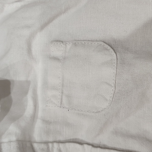 Janie and Jack button down linen shirt - Picture 3 of 8